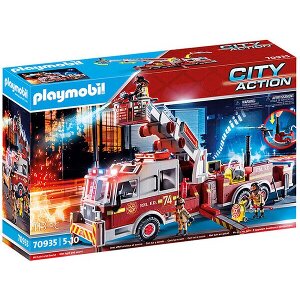 PLAYMOBIL 70935 US TOWER LADDER: ΠΥΡΟΣΒΕΣΤΙΚΟ ΟΧΗΜΑ