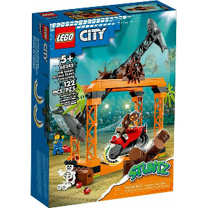 LEGO CITY 60342 THE SHARK ATTACK STUNT CHALLENGE