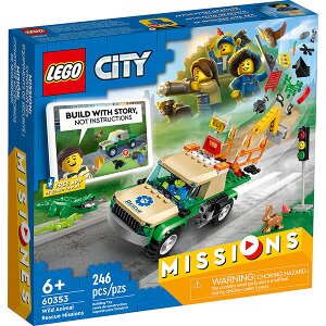 LEGO CITY 60353 WILD ANIMAL RESCUE MISSIONS