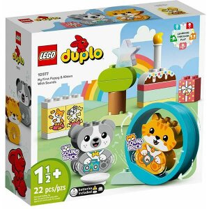 LEGO DUPLO 10977 MY FIRST PUPPY & KITTEN WITH SOUNDS