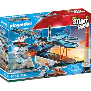 PLAYMOBIL 70831 AIR STUNT SHOW ΔΙΠΛΑΝΟ ΦΟΙΝΙΚΑΣ