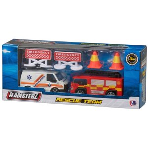 AS TEAMSTERZ - RESCUE TEAM METAL VEHICLES 1:64 (7535-73614)