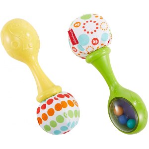 FISHER PRICE - RATTLE N ROCK MARACAS (BLT33)