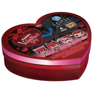 FUNKO 4-PACK POCKET POP!: DC BATMAN THE ANIMATED SERIES - HAPPY VALENTINES DAY BOX