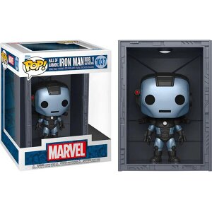 FUNKO POP! DELUXE: MARVEL HALL OF ARMOR: IRON MAN MODEL 11 WAR MACHINE (METTALIC) #1037