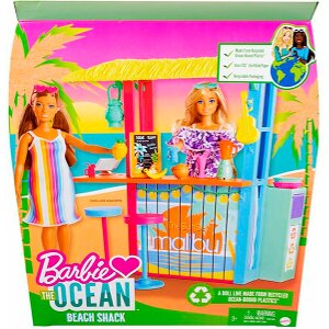 BARBIE: LOVES THE OCEAN - BEACH SHACK (GYG23)