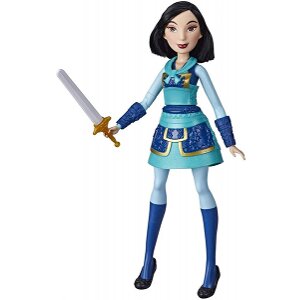 HASBRO DISNEY PRINCESS: MULAN - WARRIOR MOVES MULAN (E8628)