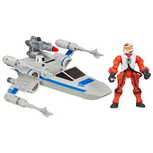 HASBRO HERO MASHERS STAR WARS THE FORCE AWAKENS - RESISTANCE X-WING RESISTANCE PILOT (B3702)