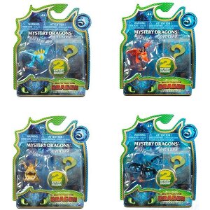 HOW TO TRAIN YOUR DRAGON THE HIDDEN WORLD - 2 MYSTERY DRAGONS (RANDOM) (6045092)