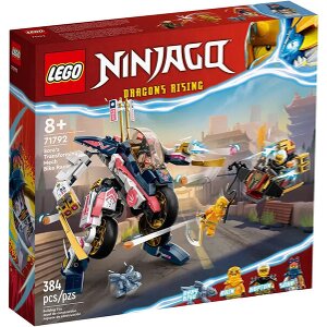 LEGO NINJAGO 71792 SORA'S TRANSFORMING MECH BIKE RACER