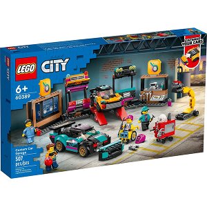 LEGO CITY GREAT VEHICLES 60389 CUSTOM CAR GARAGE