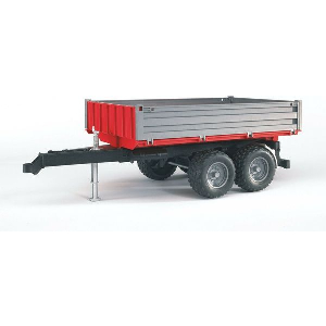 BRUDER BOARD WALL TRAILER (GRAY/RED)