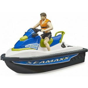 BRUDER BWORLD PERSONAL WATER CRAFT WITH DRIVER