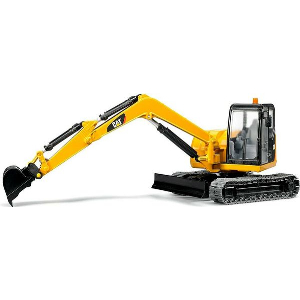 BRUDER CAT MINI EXCAVATOR (YELLOW)