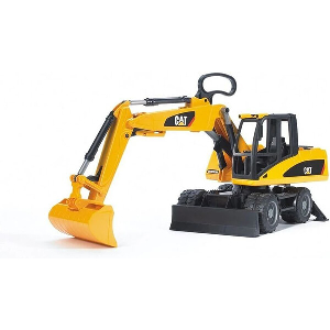 BRUDER CAT MOBILE EXCAVATOR