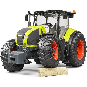BRUDER CLAAS AXION 950 WITH FRONT LOADER (LIGHT GREEN/BLACK)