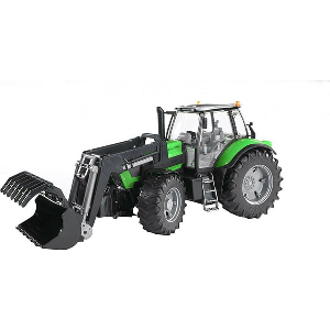 BRUDER DEUTZ AGROTRON X720 WITH FRONT LOADER (GREEN/BLACK)