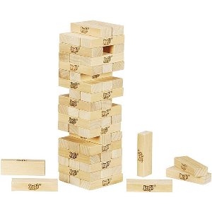 HASBRO JENGA CLASSIC - TUMBLE BLOCK GAME (A2120)