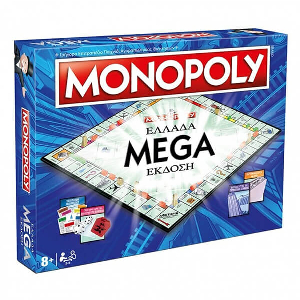 WINNING MOVES MONOPOLY - ΕΛΛΑΔΑ MEGA ΕΚΔΟΣΗ ΕΠΙΤΡΑΠΕΖΙΟ (ΕΛΛΗΝΙΚΗ ΓΛΩΣΣΑ)