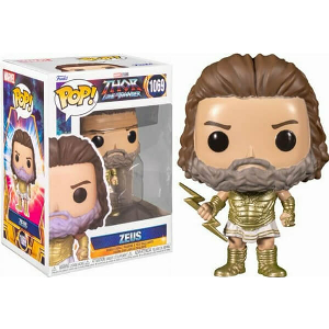 FUNKO POP! MARVEL: THOR LOVE AND THUNDER - ZEUS #1069 BOBBLE-HEAD VINYL FIGURE