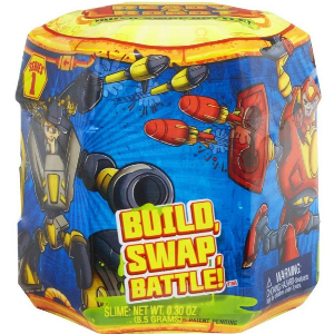 GIOCHI PREZIOSI - READY 2 ROBOT S1 BUILD, SWAP, BATTLE! SINGLE PACK (PDQ 18 PCS) (RED04000)