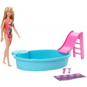 MATTEL BARBIE - DOLL AND POOL PLAYSET (GHL91)