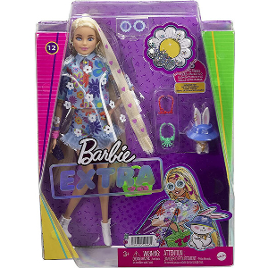 MATTEL BARBIE EXTRA - FLOWER POWER DOLL (HDJ45)