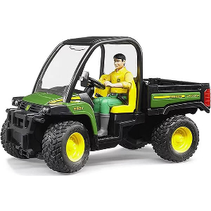 BRUDER JOHN DEERE GATOR XUV 855D (WITH DRIVER)