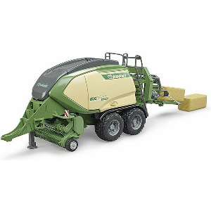 BRUDER KRONE BIG PACK 1290HDP VC (GREEN, WITH 2 SQUARE BALES)