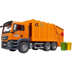 BRUDER MAN TGS GARBAGE TRUCK