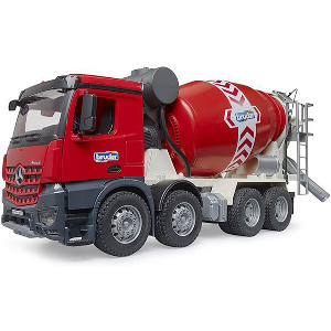 BRUDER MERCEDES BENZ AROCS CONCRETE MIXER TRUCK