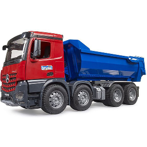 BRUDER MERCEDES BENZ AROCS HALFPIPE TIPPER TRUCK