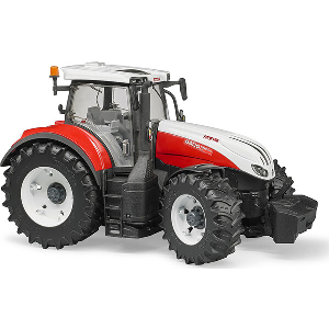 BRUDER STEYR 6300 TERRUS CVT (WHITE/RED)