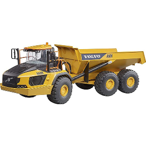 BRUDER VOLVO A60H DUMPER (YELLOW/BLACK)