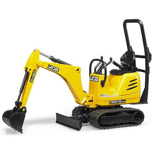 BRUDER JCB MICRO EXCAVATOR 8010 CTS (YELLOW/BLACK)