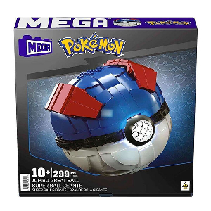 MEGA POKEMON - JUMBO GREAT BALL ΜΕ ΦΩΣ