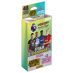 PREMIER LEAGUE 24 ADRENALINE STAR SIGNINGS BLISTER PANINI