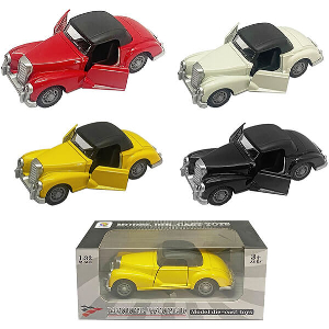 ΚΛΑΣΙΚΗ MERCEDES DIE CAST PULL BACK 1:32 RANDOM 16X7X6CM