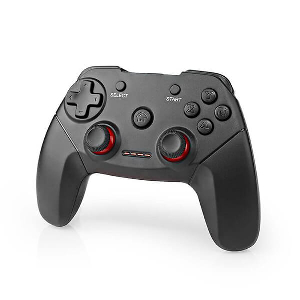 NEDIS GGPDW110BK WIRELESS GAMEPAD BATTERY POWERED NUMBER OF BUTTONS: 11 BLACK