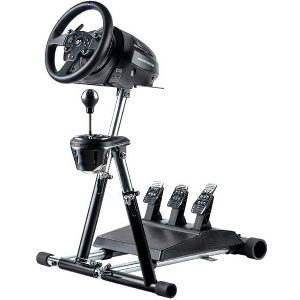 WHEEL STAND PRO DELUXE V2 (BLACK FOR THRUSTMASTER T300RS/TX/T150/TMX + RGS + GTS)
