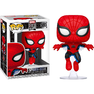 FUNKO POP MARVEL: 80 YEARS - FIRST APPEARANCE SPIDER-MAN #593 BOBBLE-HEAD VINYL FIGURE
