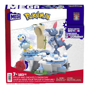 MEGA POKEMON - PIPLUP ΚΑΙ SNEASEL ΣΤΟ ΧΙΟΝΙ