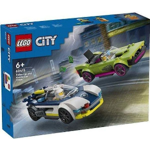 LEGO CITY POLICE 60415 POLICE CAR AND MUSCLE CAR CHASE