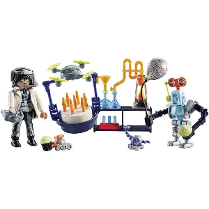 PLAYMOBIL 71450 GIFT SET ΠΑΡΤΥ ΣΤΟ ΕΡΓΑΣΤΗΡΙΟ ΤΟΥ ΤΡΕΛΟΕΠΙΣΤΗΜΟΝΑ