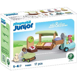 PLAYMOBIL 71691 JUNIOR ΠΑΓΚΟΣ ΒΙΟΛΟΓΙΚΩΝ ΠΡΟΙΟΝΤΩΝ ΚΑΙ ΚΛΑΡΚ