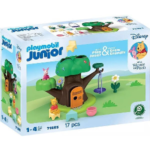 PLAYMOBIL 71693 JUNIOR & DISNEY WINNIE THE POOHS & PIGLETS TREE HOUSE