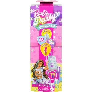 BARBIE PARTY UNBOXED REVEAL - ΜΕΛΑΧΡΙΝΗ