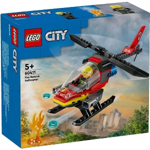LEGO CITY FIRE 60411 FIRE RESCUE HELICOPTER
