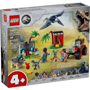 LEGO JURASSIC WORLD 76963 BABY DINOSAUR RESCUE CENTER