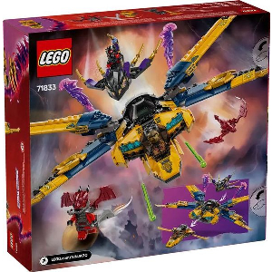 LEGO NINJAGO 71833 RAS AND ARIN'S SUPER STORM JET